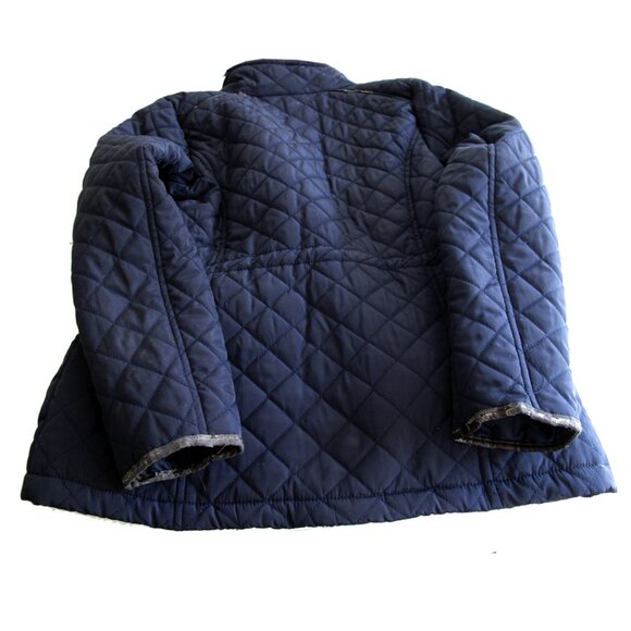 Quilted Jacket Women's Jason Maxwell Medium Sportswear Blue - Picture 3 of 13